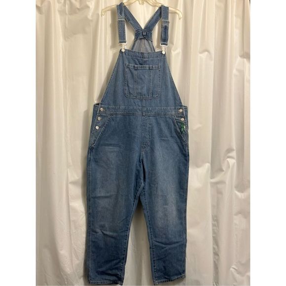 GAP - Large Denim Overalls with Washwell - Picture 2 of 16